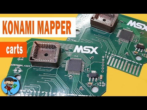 ＭＳＸ　マッピー　新品未開封 New Repro: The MSX Konami Mapper cart - YouTube