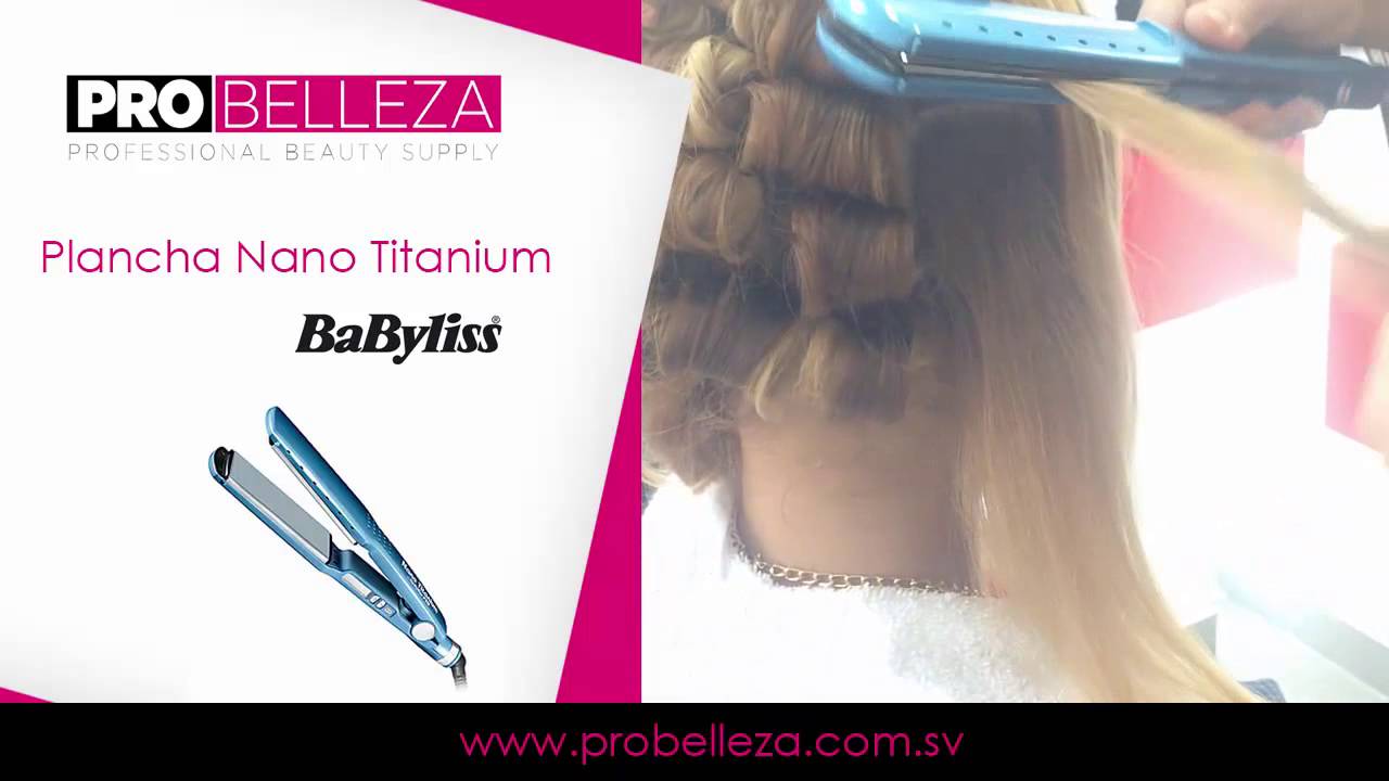 Rizos con plancha Babyliss - YouTube