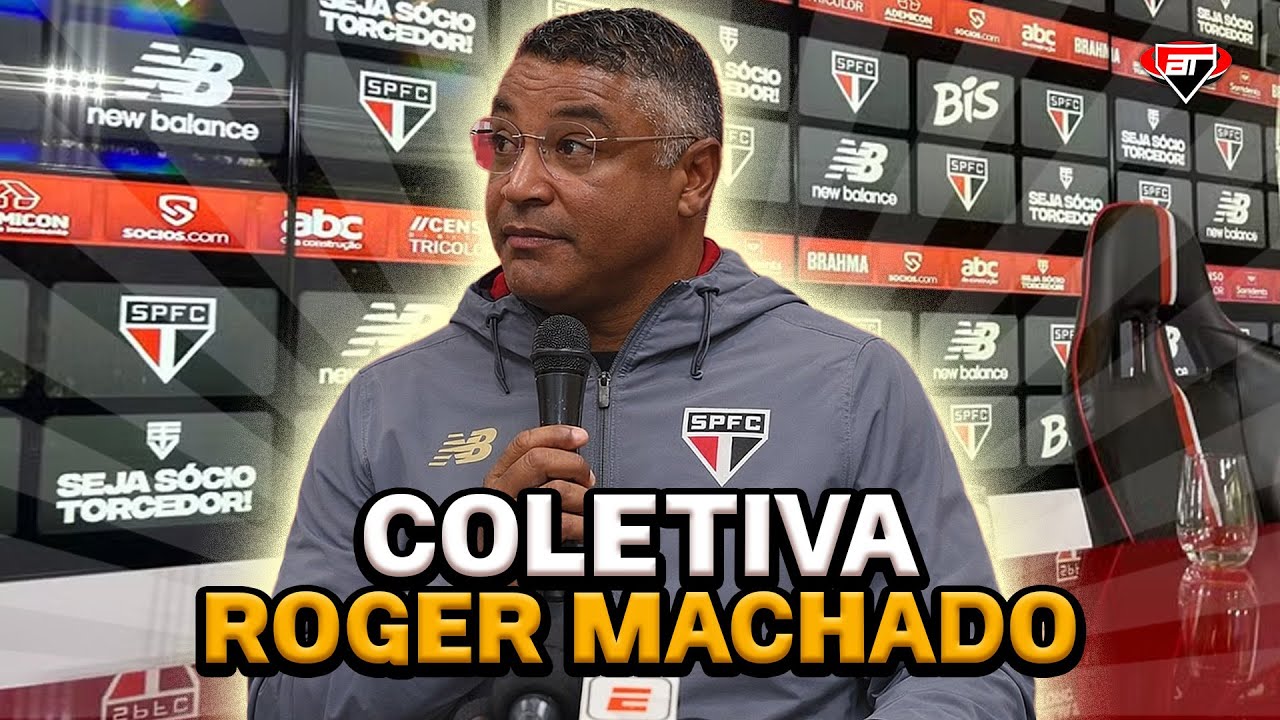 AO VIVO - Coletiva de Roger Machado, novo técnico do São Paulo | Arquibancada Tricolor