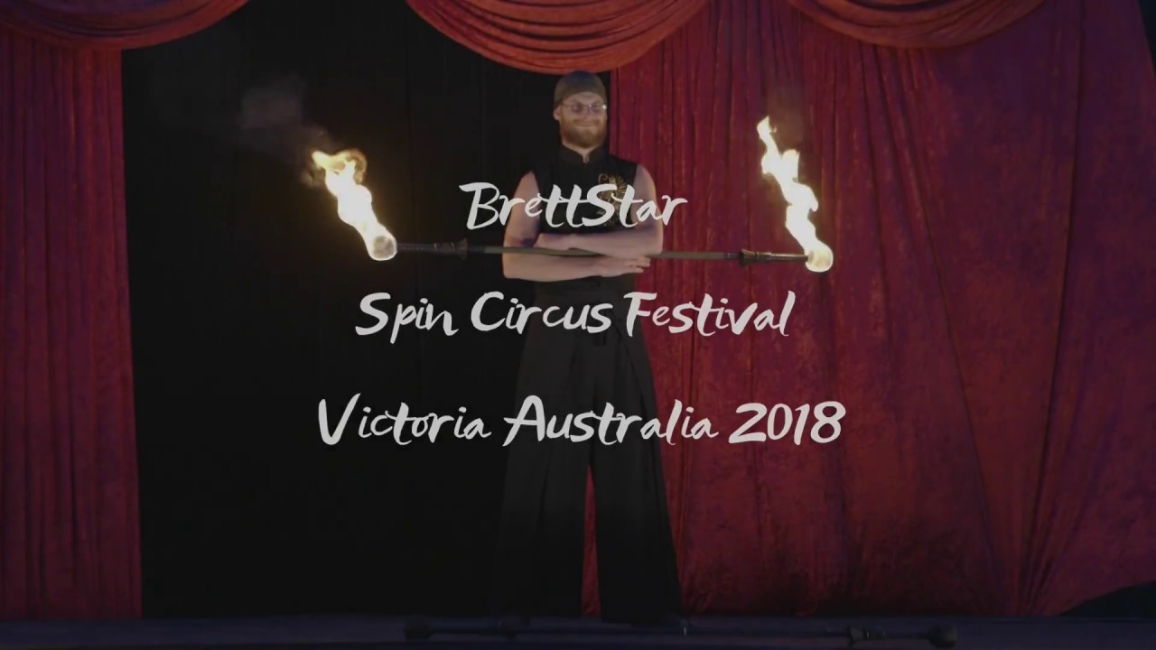 Contact Staff Fire Show Spin Festival 2018 - YouTube