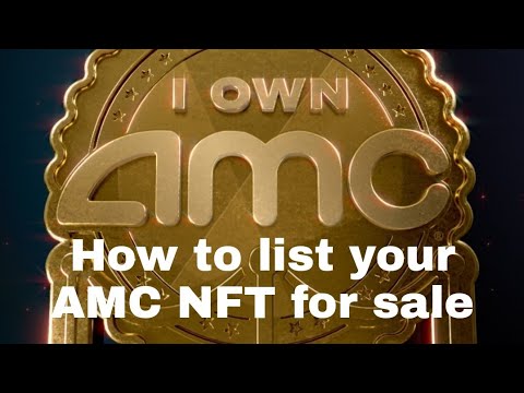 AMC Shareholders: How to list your 