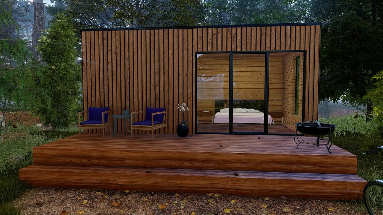 Forest summer house YouTube