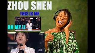FIRST TIME HEARING 空灵嗓音如梦似幻,#周深《#请笃信一个梦》&《#ThisIsMe》 #2020年B站跨年晚会 REACTION.