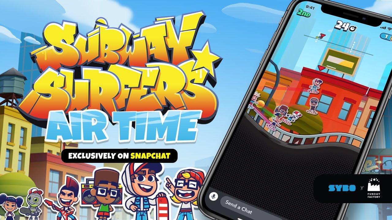 Subway Surfers game coming to Snapchat from today - 9to5Mac