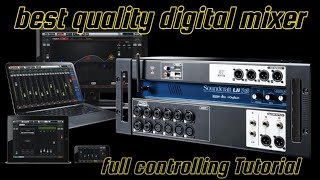 Ui 16 soundcraft digital mixer | पूरी तरह से जाने और चलाना सीखे | ऐसा मिक्सर और किसी ब्रांड में नही