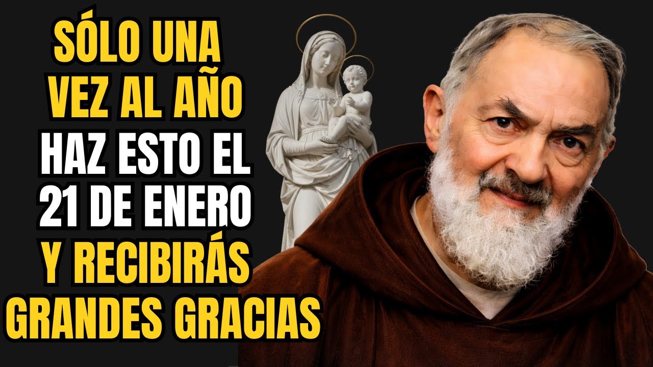 SOLO EL DÍA 21: HAZ ESTO ENTRE LAS 12 Y LA 1 Y RECIBE LAS GRACIAS DE LA VIRGEN DE GUADALUPE | P. PÍO