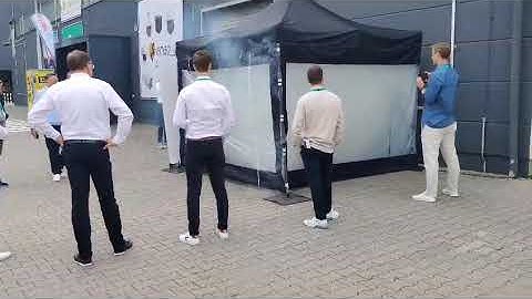 Life Demo for MyShield at Info Day by VIDEOR