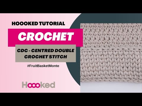 Hoooked  DIY Crochet Kit Amigurumi Fruit Basket Monte