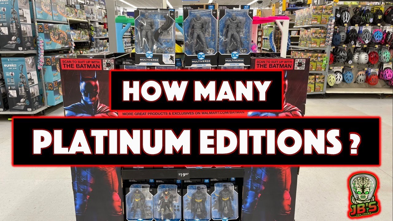 TOY HUNT! - How many DC McFarlane Platinum Edition & Walgreens Exclusive figures in this weeks hunt