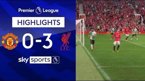 Liverpool DISMANTLE Man United at Old Trafford 🏹 | Manchester United 0-3 Liverpool | Sky FIFA