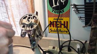 Chrome Sunbeam Mixmaster Model 12 service and maintenance