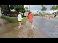 EXTREME King Tide FLOODING Swamps Las Olas Isles, Florida! Cars STALL in Waist-Deep Water!