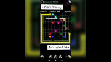 Flow Free || Courtyard Spin || 11x11 || Level 61 To 70 Gameplay