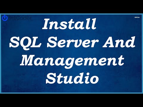 SQL ServerとManagement Studioのインストール方法