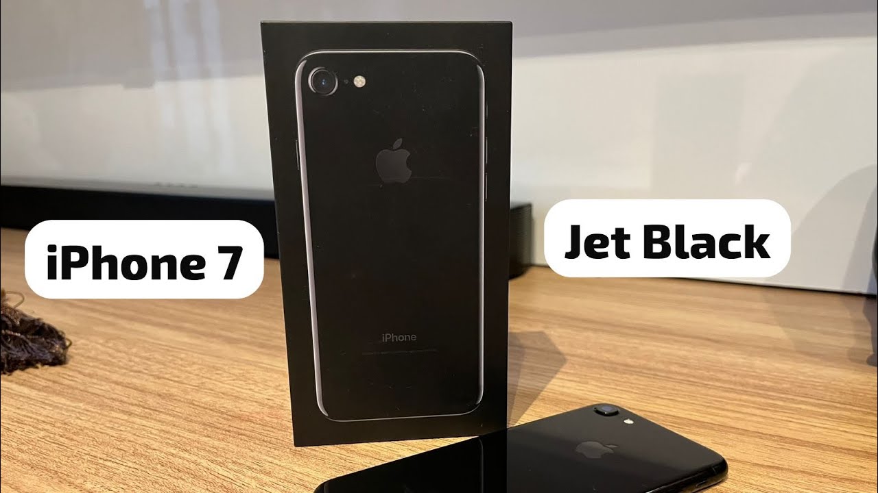 iPhone 7 Jet Black em 2025 - YouTube