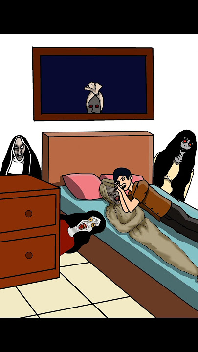 #shorts tidur dengan pocong | sleeping with ghost #horror #ghost #setan