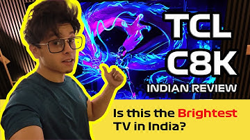 TCL C8K Premium QD Mini LED TV  : Full Hindi Review / Pros & Cons / Is it the Best TV in India?