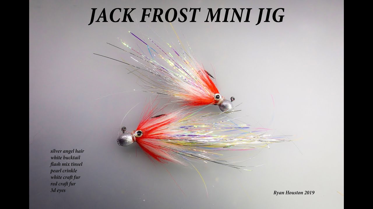 pikelets TYING THE JACK FROST MINI JIG WITH RYAN HOUSTON 2019