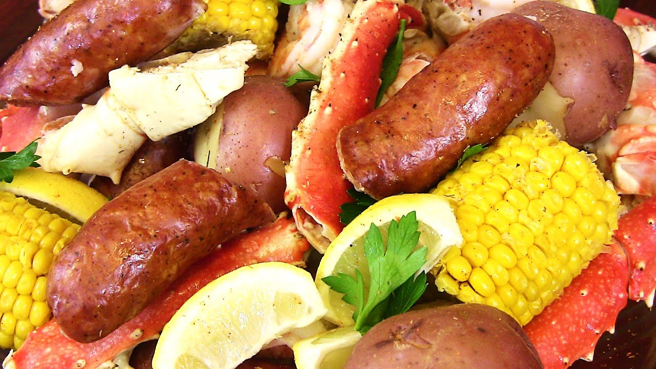 Seafood Boil! Crab, Sausage, Shrimp & Potatoes Oh My!  |Cooking With Carolyn