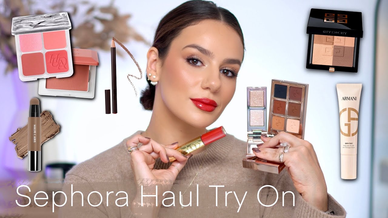 HUGE SEPHORA SALE TRY ON: BEST ONE YET!! So Many Amazing Products || Tania B Wells