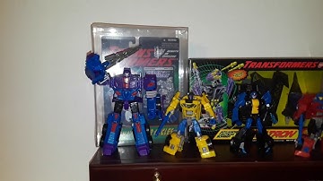 Heraldofunicrons transformers 2020 NEW COLLECTION ROOM!!! Ultimate G1 G2 video Part 1