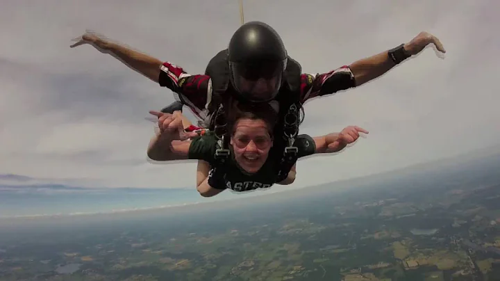Christine Kardel's skydive