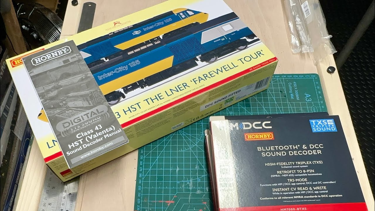 Episode 30 – Upgrading the Hornby Intercity 125 HST: From TTS to TXS.
