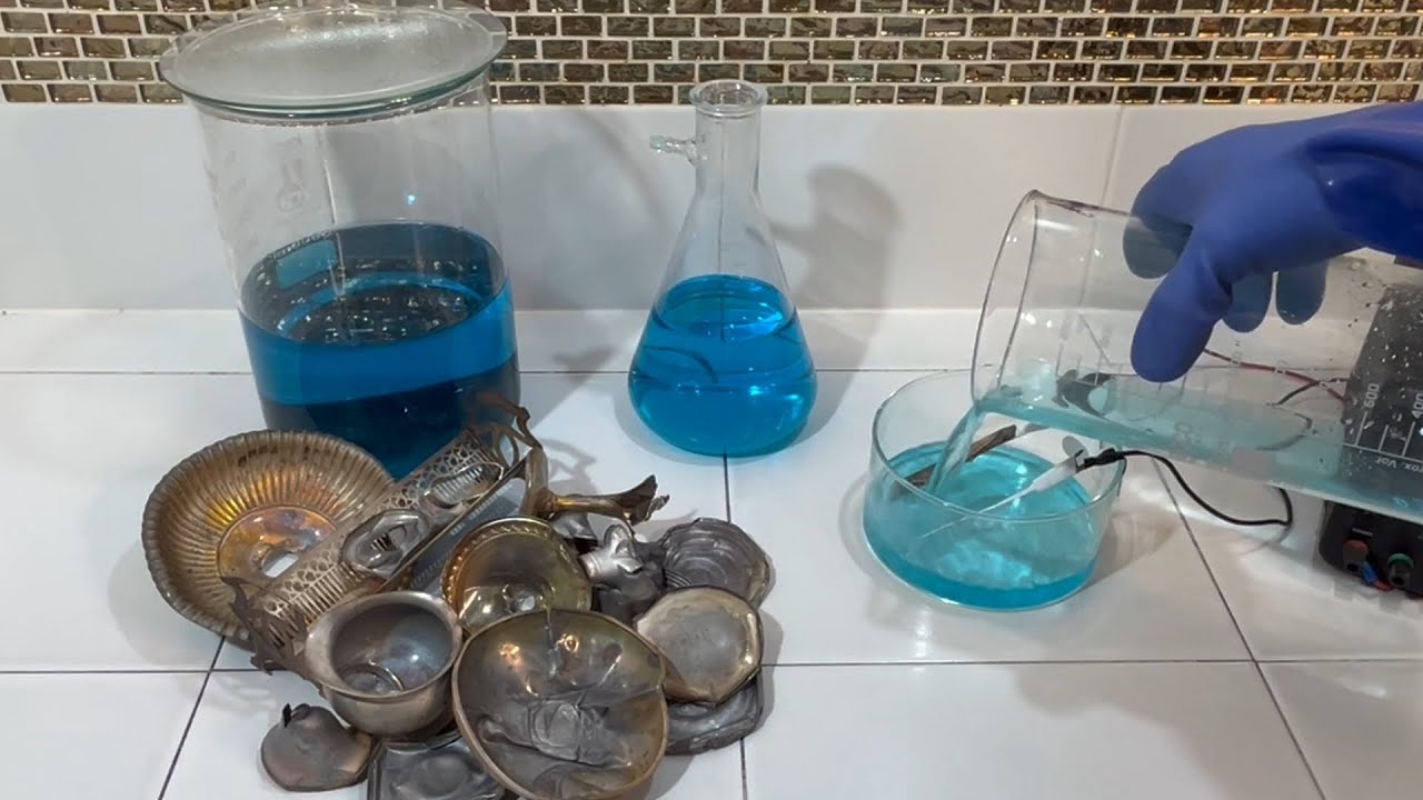 Refine Sterling Silver Faster Using Less Nitric Acid