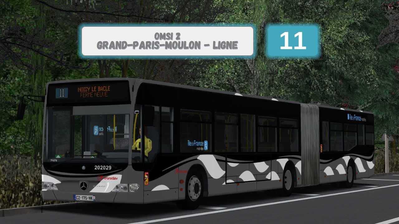 Omsi 2 | Grand-Paris-Moulon - Ligne 11 Ferme Neuve | Mercedes-Benz O530G FL - IDF