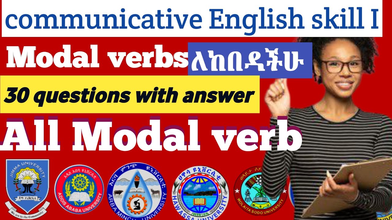 Communicative English language skill 1 All modal verb questions ...