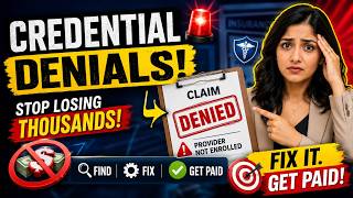 Credential Denials in Medical Billing| Provider Not Enrolled on Date of Service