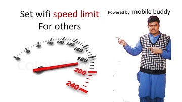 How To Limit WiFi Speed For Others  mobile - Tp-Link [Urdu]