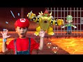 【寸劇】大変！マリオ助けて‼️ルイージがクッパにさらわれた‼️クッパ城まで急げ❗️スーパーマリオワールド遊園地✨マリオ実写版【全力きっずTV】Super Mario Real World