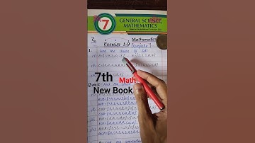 7th Class Maths | Exercise 1.9 #shorts #viral #trending #auuamath