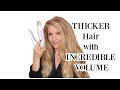 THINNING HAIR | THICKER HAIR | INCREDIBLE VOLUME |#thisis60