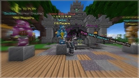 When Notes Plays Ranked SkyWars...