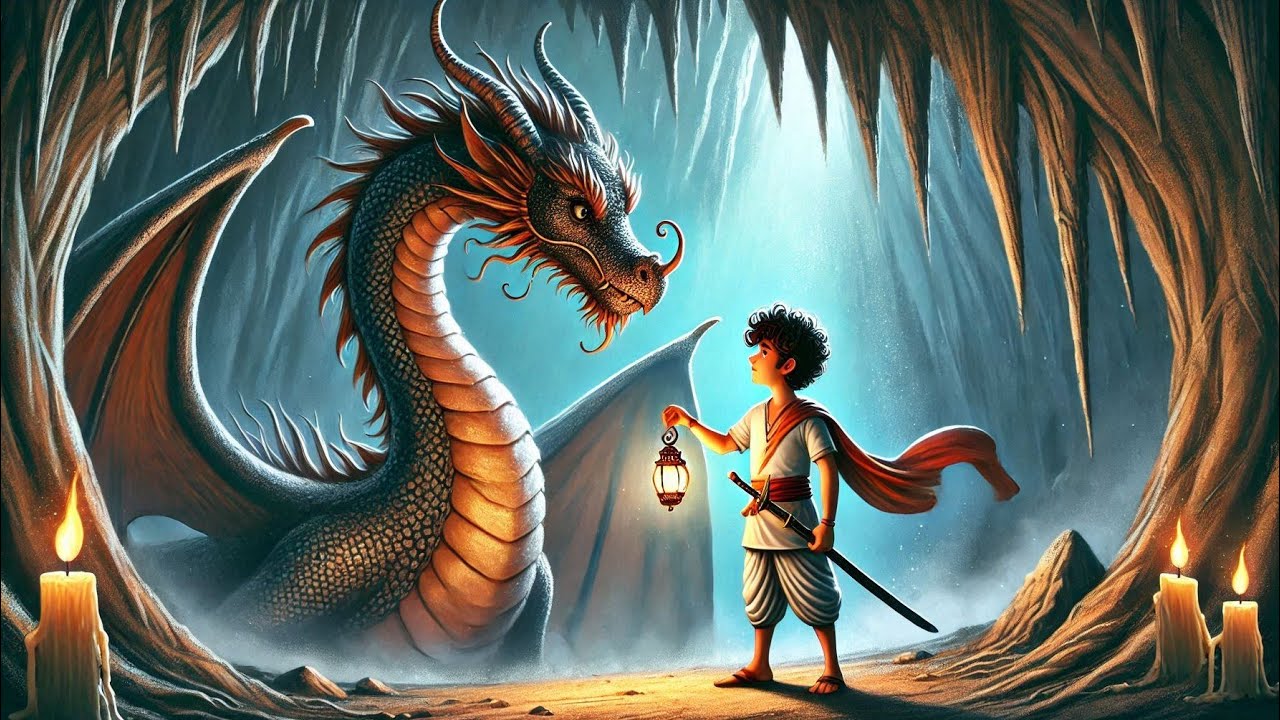 Arjun and Magical Dragon|| अर्जुन और जादुई ड्रैगन || Hindi Story ...