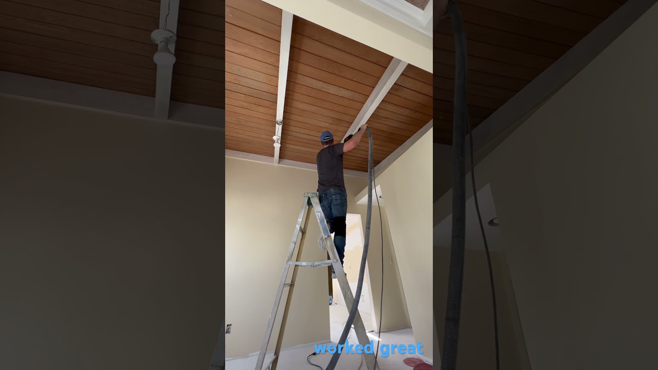 Porter cable, drywall sander for wood sanding