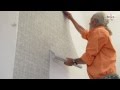 Poser du papier peint intissé - YouTube