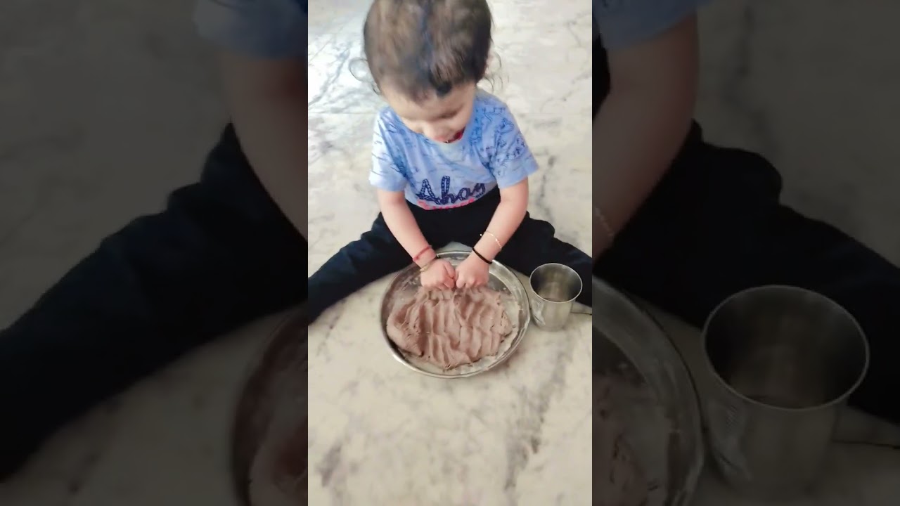 Baby cooking 😋🍳(wait for end)