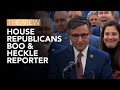 House Republicans Boo &amp; Heckle Reporter | The View