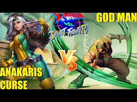 Xmen vs Street Fighter: ANAKARISCURSE vs GOD MAN pt 2