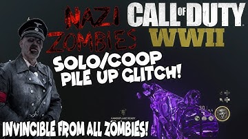 WW2 ZOMBIES The Final Reich NEW *SOLO/COOP* PILE UP GLITCH! Great for being AFK and Jolts!