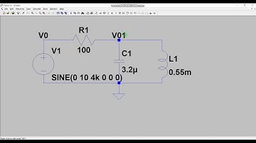 LTSpice - Intro to Sinusoidal Response and Phasor Analysis | AC Analysis on LT-Spice Series | DrKay