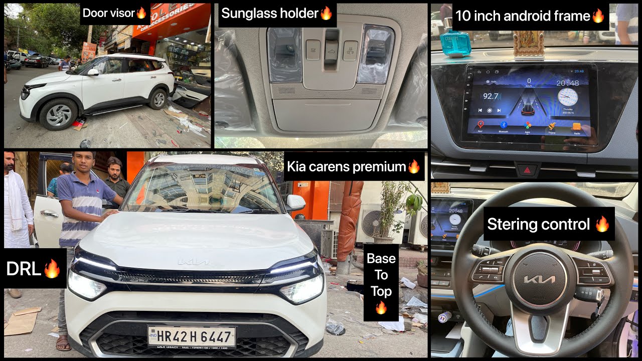 kia carens modified Carens sunglass holder Kia carens accessories kia