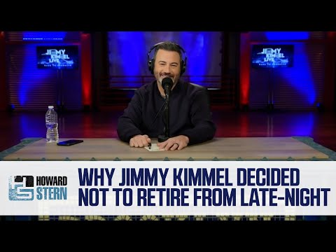 Why jimmy kimmel re-signed his contract for “jimmy kimmel live”