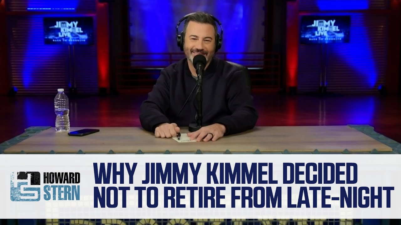 Why Jimmy Kimmel Re-Signed His Contract for “Jimmy Kimmel Live”