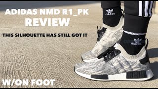 ADIDAS NMD R1 "SESAME" Review Foot - YouTube