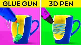Repair Anything With Just 3D Pen And Glue Gun