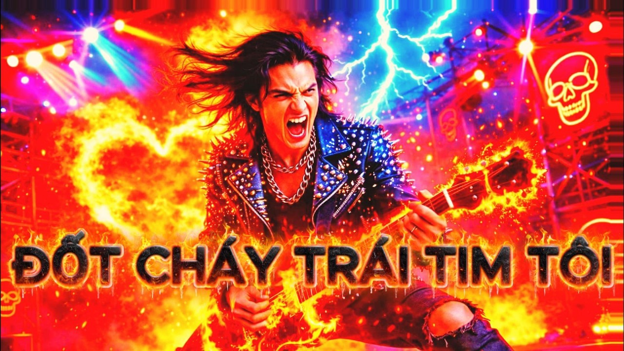 Đốt Cháy Trái Tim Tôi 🔥 Bản Metal Rock Cực Đỉnh | Guitar Cực Mạnh | Rock Metal TXS